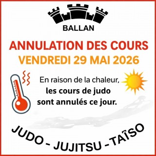 Image de l'actu 'Annlation des cours vendredi 29 mai 2026'