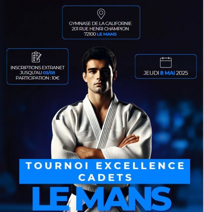 Image de l'actu 'Tournoi Excellence Cadet au Mans.'