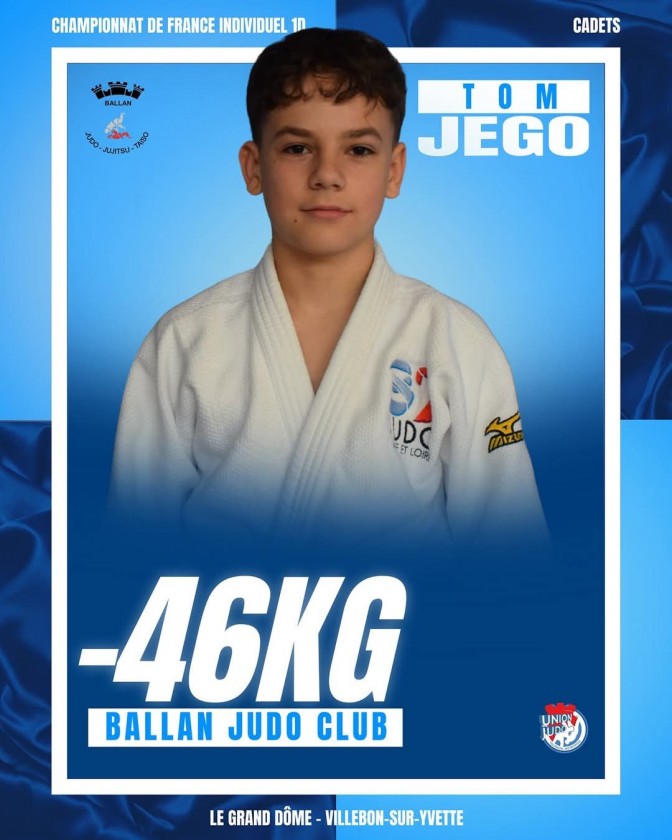 Image de l'actu 'Championnat de France 1ère division Cadets'