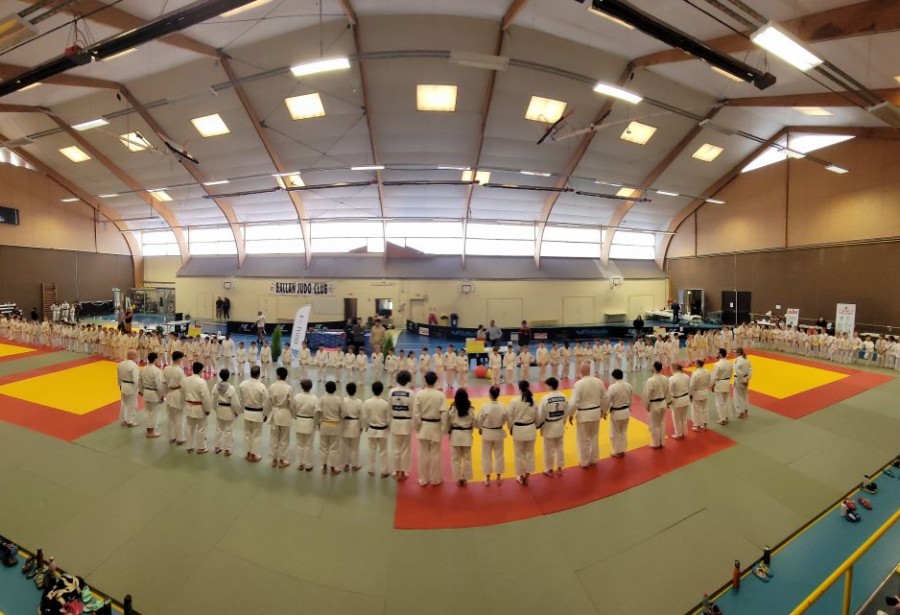 Le 16ème Challenge du Ballan judo club
