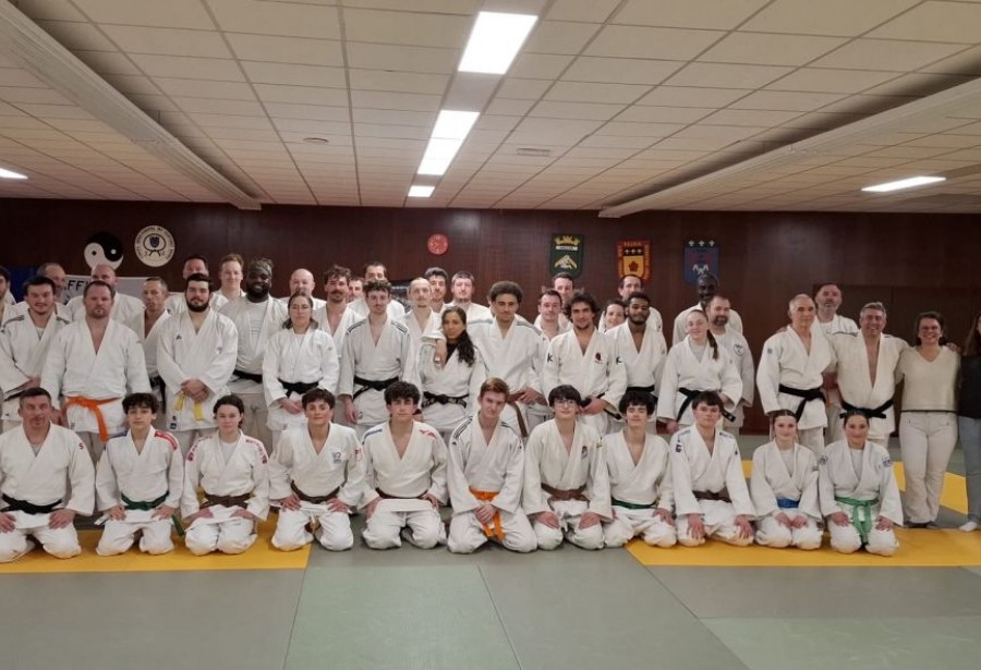 Entraînement départemental de judo jeudi 12 mars 2026